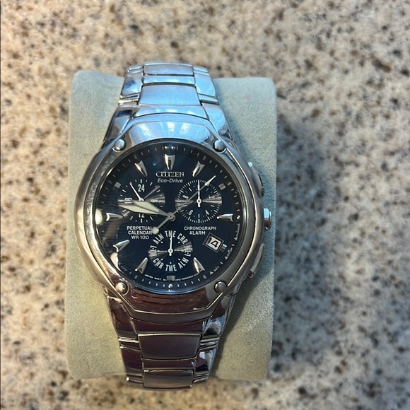 Citizen Eco-Drive Silver Chronograph Watch